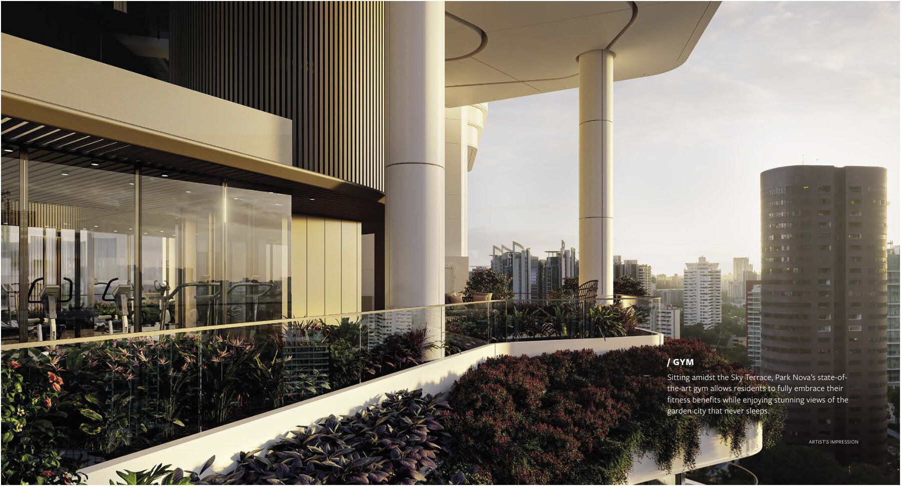 Sky terrace (artist’s impression)