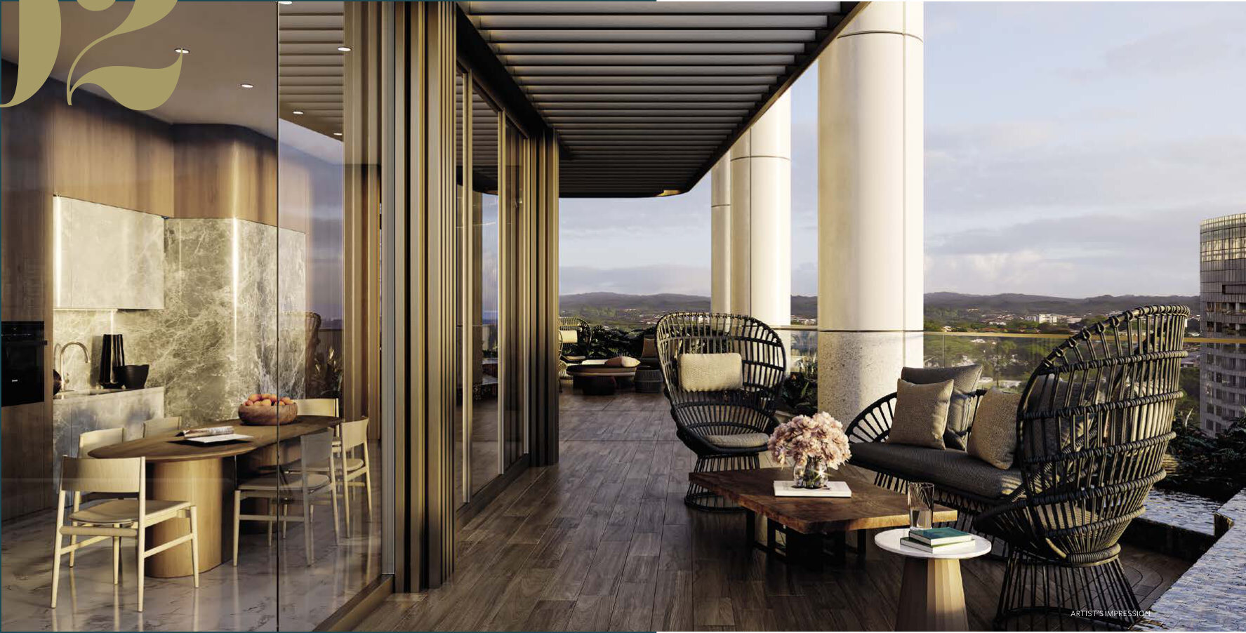 Sky lounge (artist’s impression)