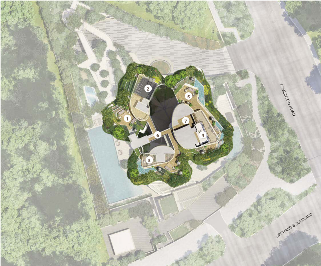 14th storey sky terrace plan